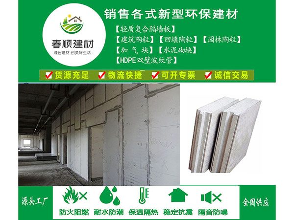 GRC板，ALC板與輕質(zhì)復(fù)合隔墻板批發(fā)